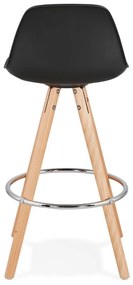 Anau fekete bárszék, ülésmagasság 64 cm - Kokoon