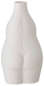 Elora fehér agyagkerámia váza, magasság 18 cm - Bloomingville