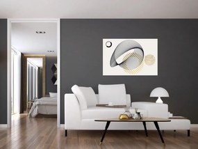 Kép - Geometriai formák N⁰3 (90x60 cm)