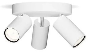 Philips - Fürdőszobai spotlámpa IDRIS 3xGU10/5W/230V IP44 fehér 8720169299153