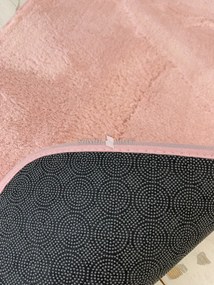 Royal Shaggy fürdőszobai szőnyeg Pink (Roszaszín) 50x80cm