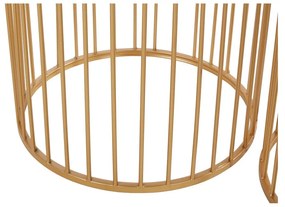 Kerek tárolóasztal szett üveg asztallappal 2 db-os Avantis – Premier Housewares