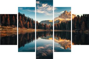 Kép - alpesi, olaszország, dolomitok, Antorno (150x105 cm)