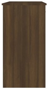 vidaXL barna tölgy színű szerelt fa íróasztal 80 x 40 x 75 cm