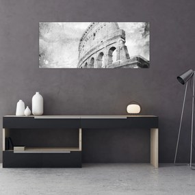 Kép - Vintage képeslap a városról N⁰1 (120x50 cm)