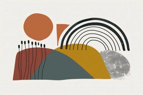 Poszter 45x30cm Napsütötte sarok