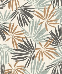 Fali tapéta színes trópusi levelek világos háttér Yucatan 535433 Rasch