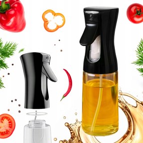 Olajszóró 200 ML Ecet Olaj Szórófej Adagoló Üveg Spray