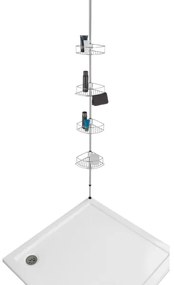 WENKO 21803100-DOLCEDO sarokpolc 31x275 cm rozsdamentes/fényes. króm