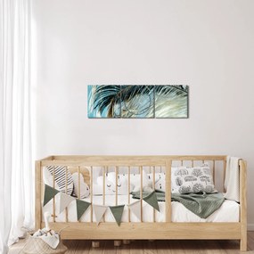 Tollas kép (órával) (90x30 cm)