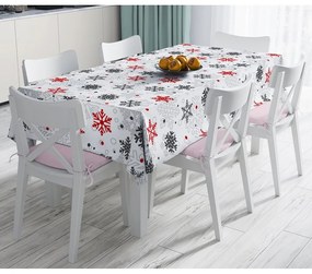 Red Christmas karácsonyi pamutkeverék asztalterítő, 140 x 180 cm - Minimalist Cushion Covers