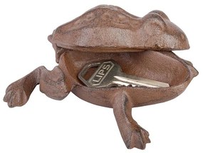 Öntöttvas békás kulcstartó