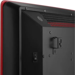 Sencor - Okos elektromos konvektor/hősugárzó 1200/2400 W/230 V IP24 Wi‑Fi piros