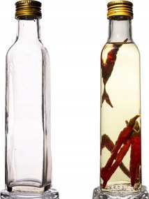 Palack 0,25 l arany kupak 6 db