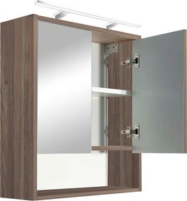 Luna 60 felső tükrös szekrény, Rauna szil