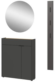 Antracitszürke előszoba bútor Ameca – Germania