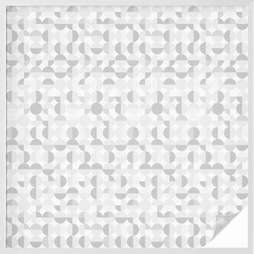 Öntapadós ablakfólia az adatvédelem érdekében Geometrikus minták 100x100