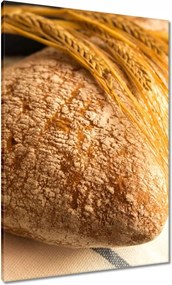 Vászonkép 70x100 Természetes rozskenyér