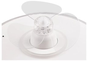 Matt fehér LED mennyezeti lámpa Nybro – Trio