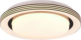 TRIO R67042832 ATRIA Kerek Mennyezeti Lámpa Fekete LED IP20
