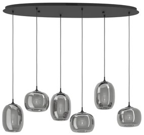 Eglo 390415 - LED Dimmelhető csillár zsinóron LARVA 6xLED/3,7W/230V 2700-6500K + távirányító