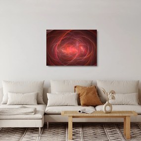 Modern absztrakt kép (üvegen) (70x50 cm)
