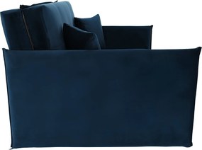 Kinyitható 3-as ülés, párizsi kék szövet Riviera, ALANA