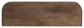 Barna mangófa fali polc 50 cm Tarontu – Light &amp; Living
