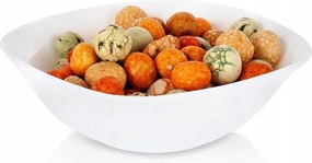 Tál Salátatál Fehér Nyersanyagok Snackek Desszertek Saláták 400 ml