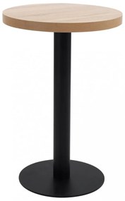 világosbarna MDF bisztróasztal 50 cm