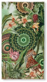Zöld strandtörölköző 100x180 cm – HIP