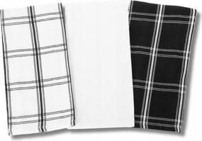 Konyhai Törölköző Konyhai törlőkendő szett 3PAK Pamut 40x60 cm Moraj