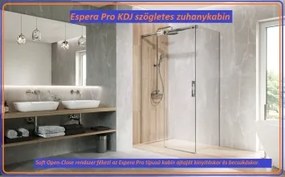 Radaway Espera PRO KDJ 100x100 szögletes zuhanykabin balos