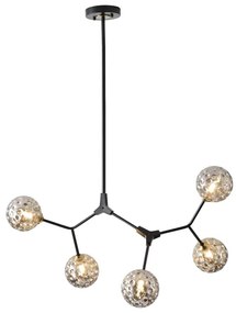 Csillár rúdon 5xG9/15W/230V szürke