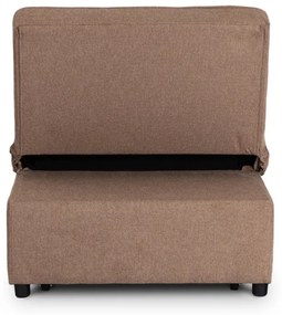 Ágyazható Fotel Barna Színben. IBERIS 80 cm