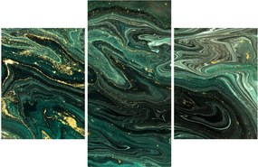 Kép - Zöld márvány (90x60 cm)