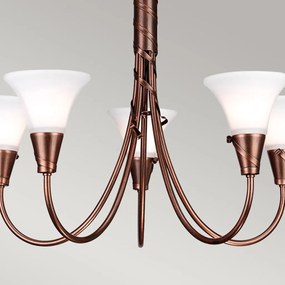 Elstead Lighting EMILY EM5-COPPER Csillár 5x60W/E14