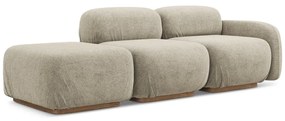 Bézs buklé moduláris heverő (bal oldali) Ailani – Makamii