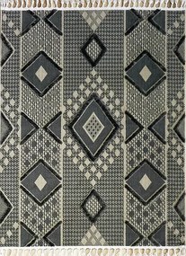 Boho Szőnyeg 160x220 Hálószoba Nappaliba Bézs Loft