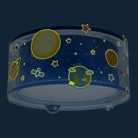 Dalber 41346 - Gyermek mennyezeti lámpa PLANETS 2xE27/60W/230V