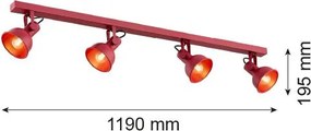 Argon LENORA 1818 Spotlámpa 4x7W/E14 IP20
