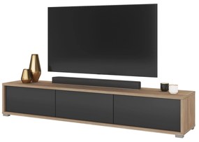 TV asztal Fiora 38 (olajozott tölgy + antracit). 1066459