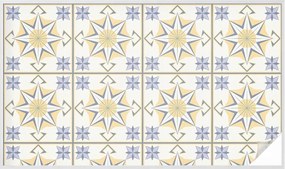 Szélvédőfólia Adatvédelem Geometrikus csillagok 200x116 cm