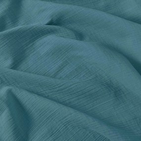 Goldea muszlin ágyneműhuzat – petrolkék 140 x 200 és 70 x 90 cm