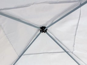 Kerti pavilon 3x3m összecsukható White