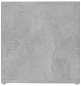betonszürke szerelt fa TV-szekrény 72 x 35 x 36,5 cm