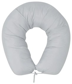 vidaXL 40x170 cm kismama párna szürke