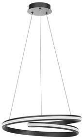 Redo 01-4362 - TORSION LED dimmelhető függőlámpa kábelre LED/40W/230V fekete