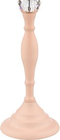 LAURA ASHLEY 3724950-Q ELLIS Kristály Asztali lámpa Rózsaszín E14 IP20