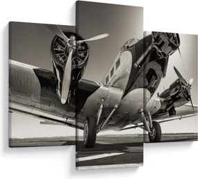 Kép - Történelmi repülőgépek (90x60 cm)